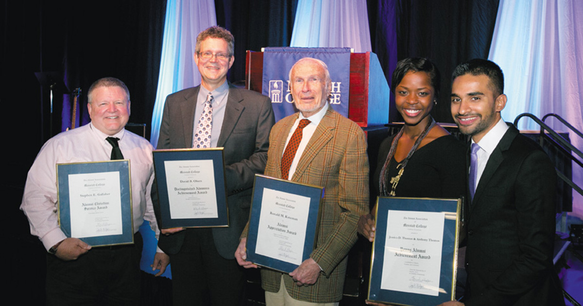 The Bridge Alumni Awards Presented Four Receive Honors In October