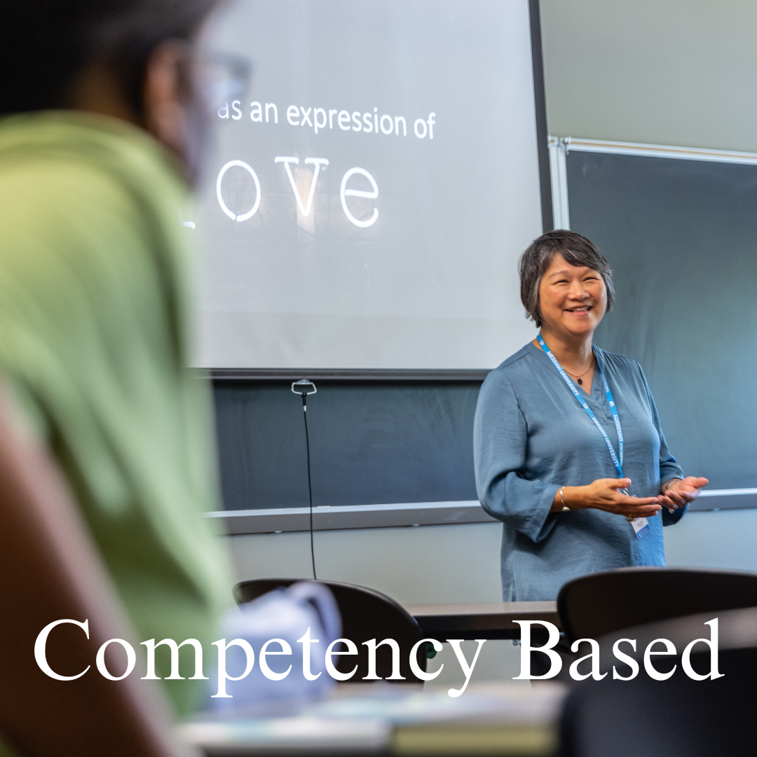 Competency based program with teaching professor