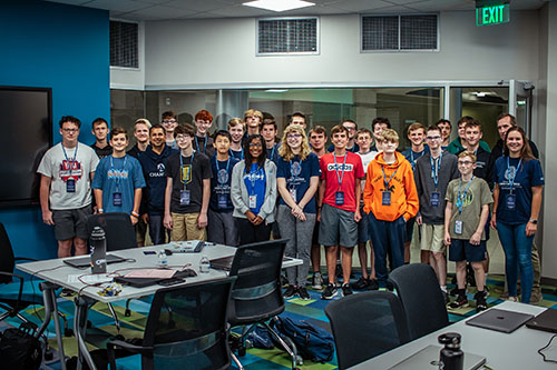  A group photo of Cyber Camp 2023