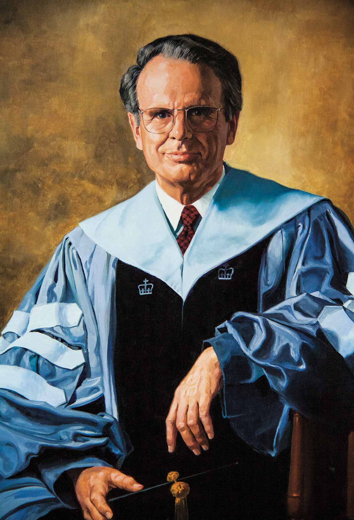 Portrait of Messiah's 6th President, D. Ray Hostetter