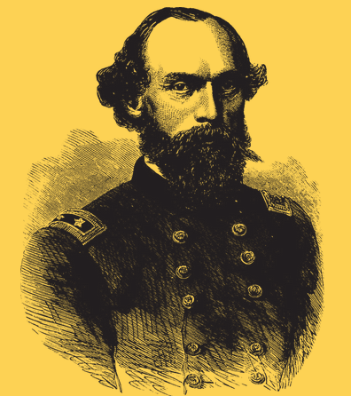 Old drawing of General Granger