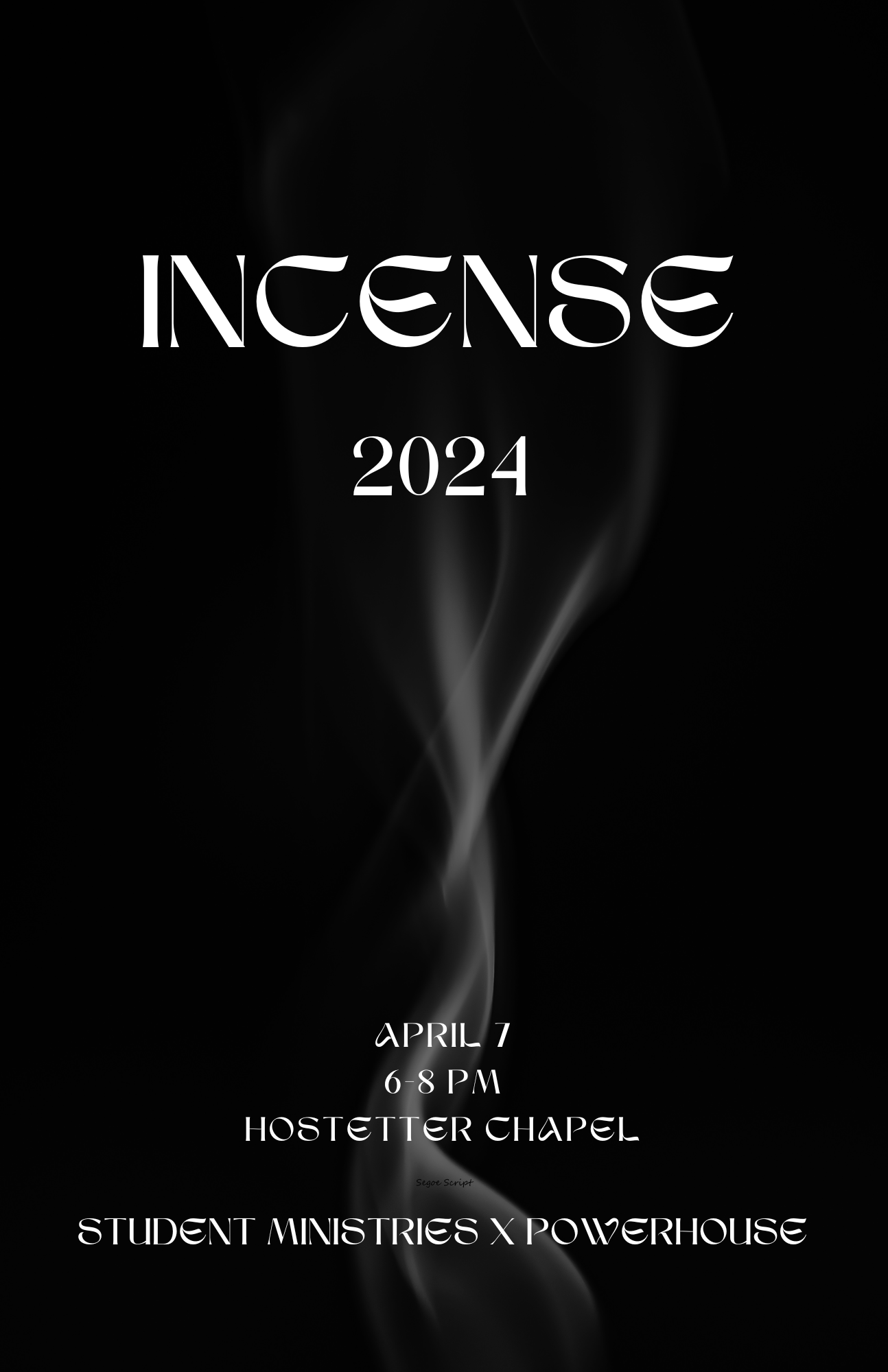 Incense poster