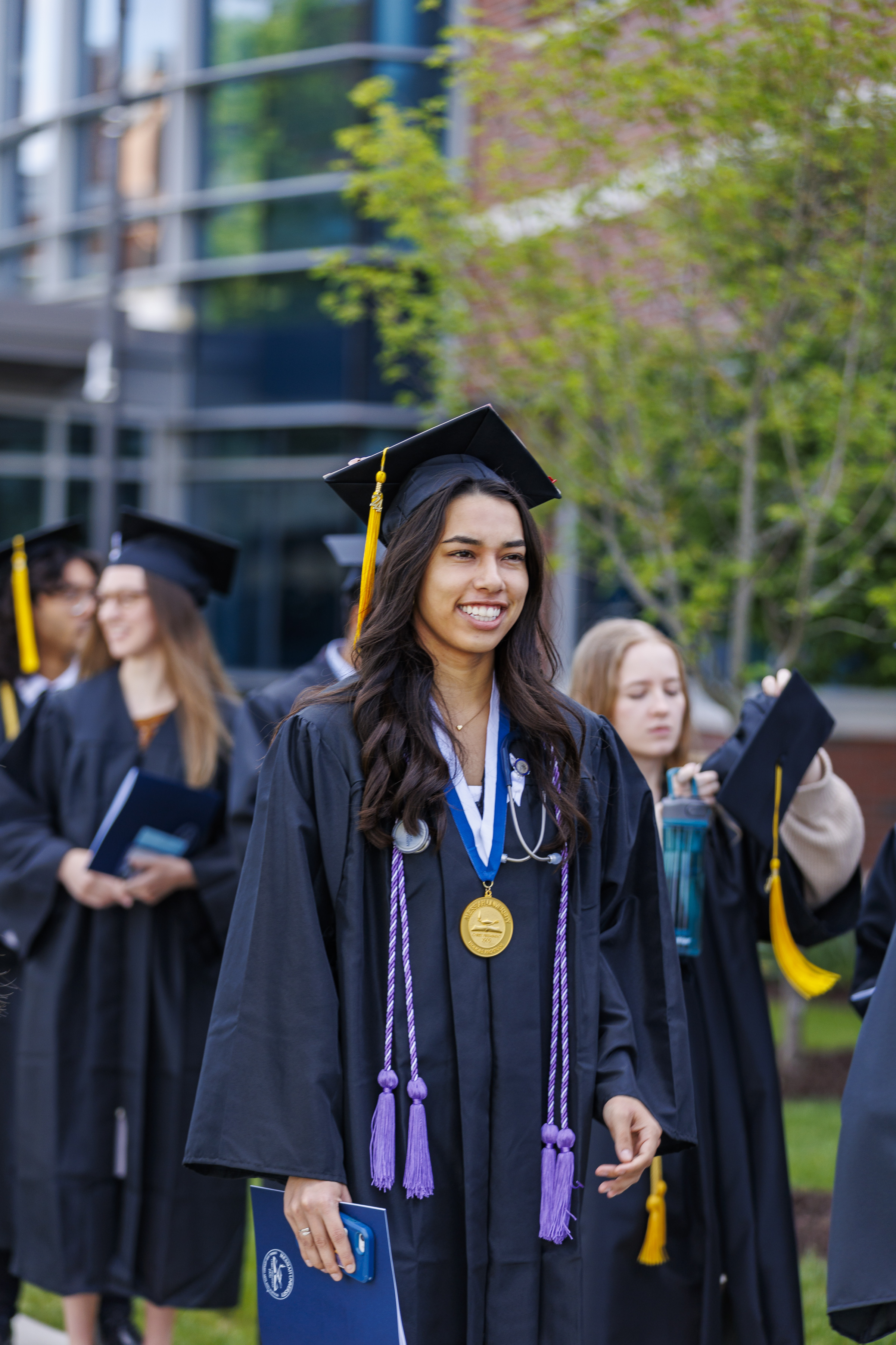 MUHP Student at Commencement