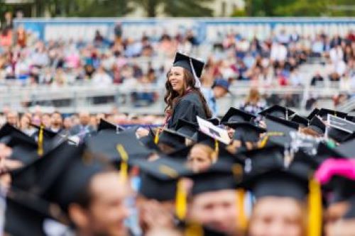 MUHP Student at Commencement