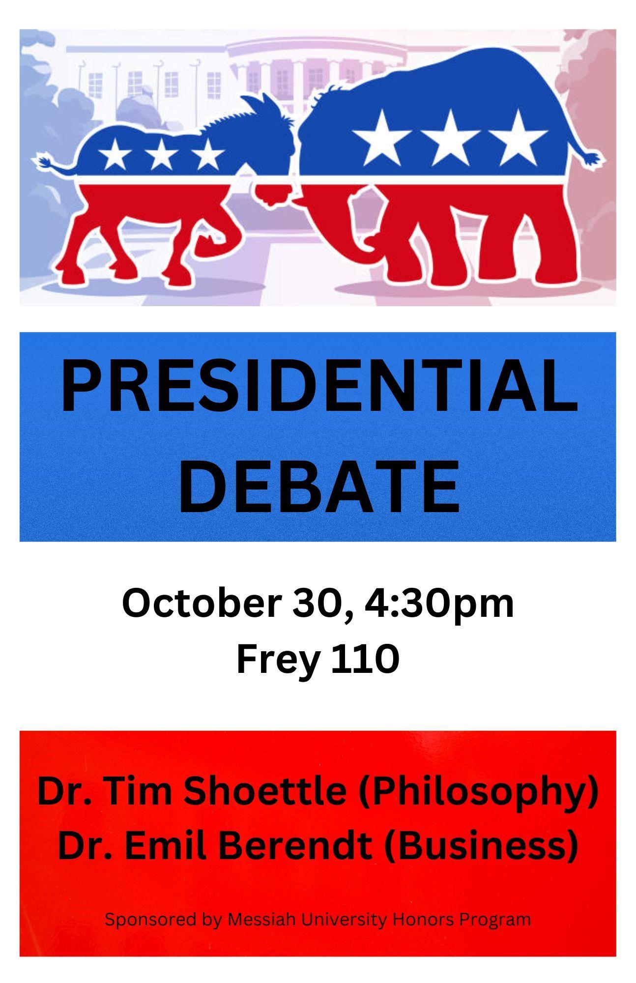 Presidential debate