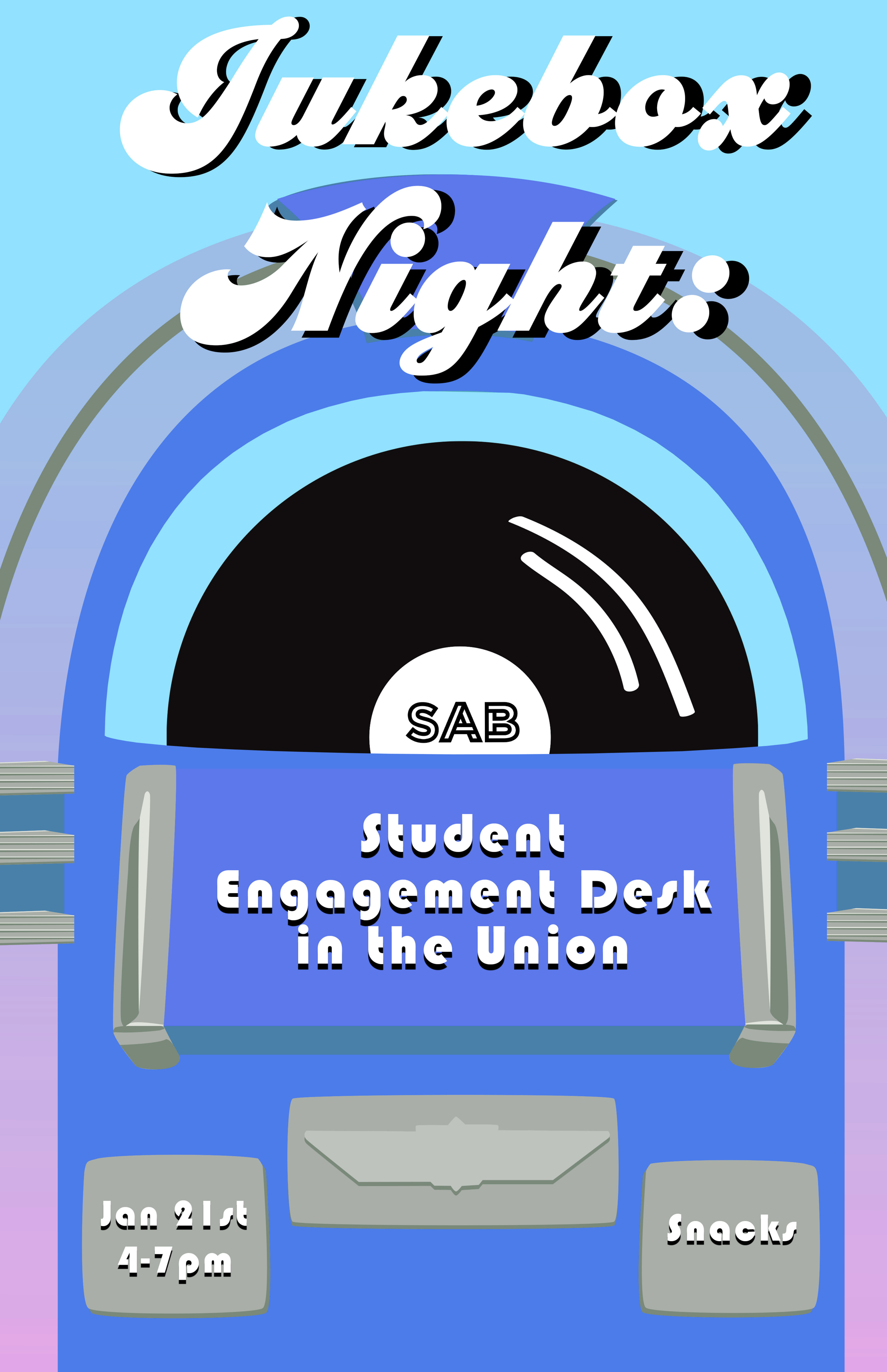 Sab jukebox night 3 poster