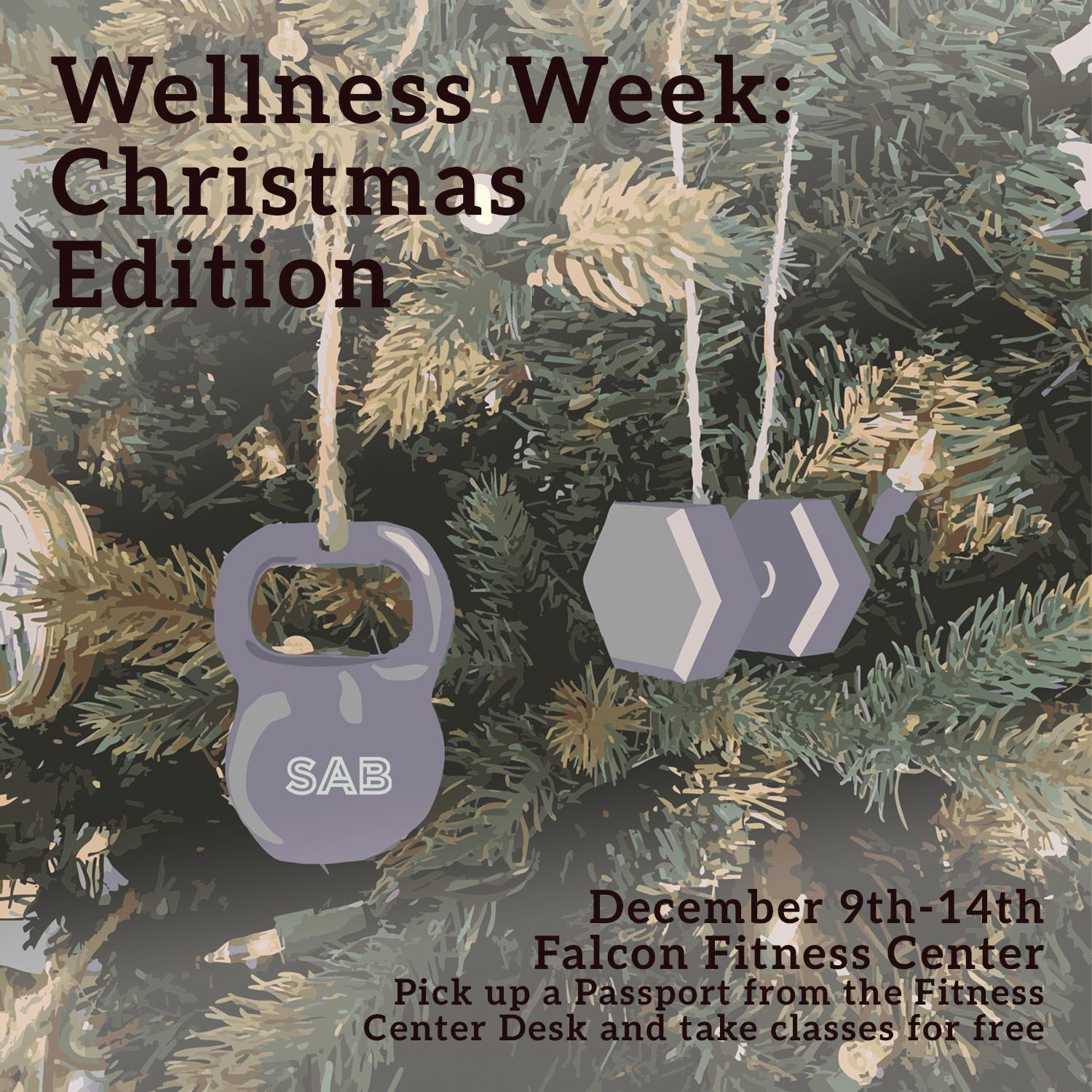 Sab wellness week poster