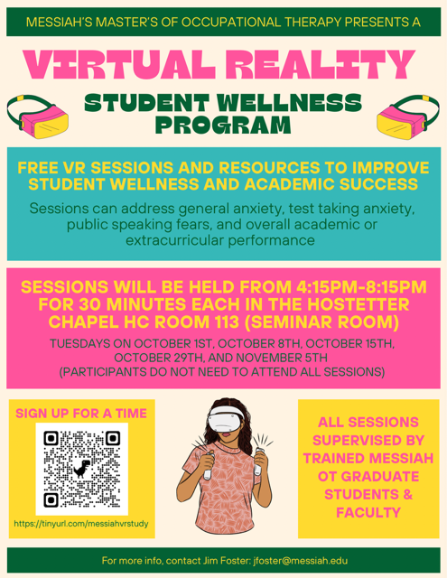 VR wellness poster