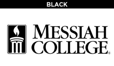 messiah college logo black