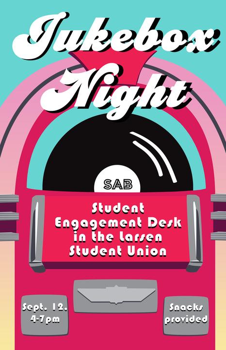 Sab jukebox night poster