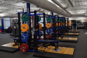 Falcon Fitness Center bar weights