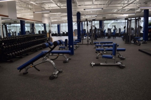 Falcon Fitness Center bench