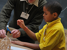 A student learning from a teacher