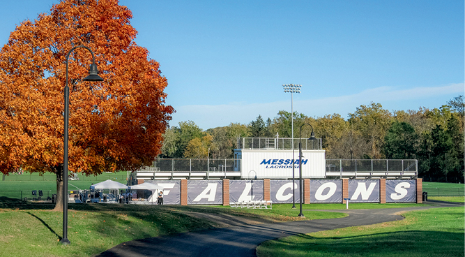 Sawyer Pavilion and the Witmer Family Lacrosse Stadium 
